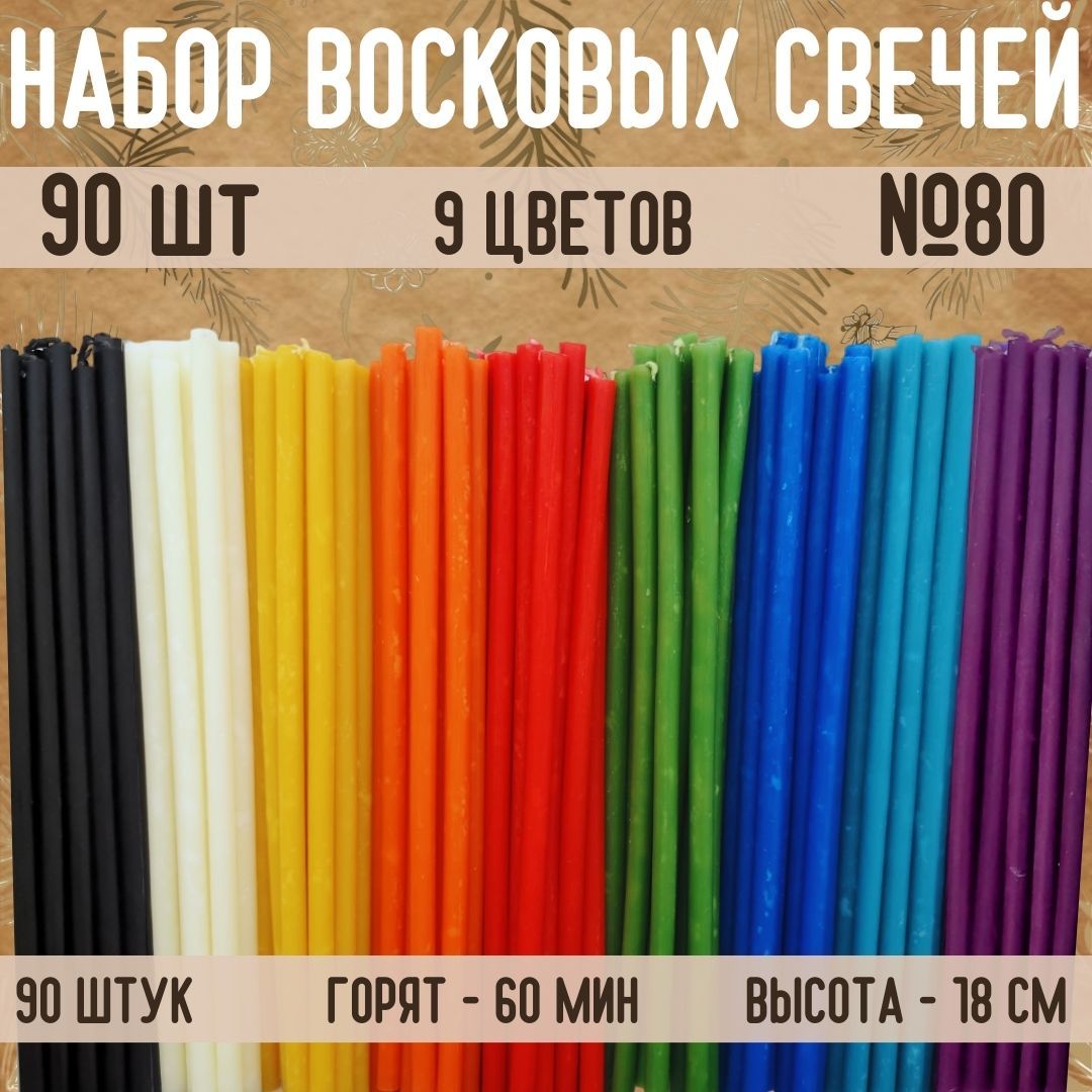 Магические свечи, 18 мм, 90 шт купить по выгодной цене в интернет-магазине  OZON (875272697)