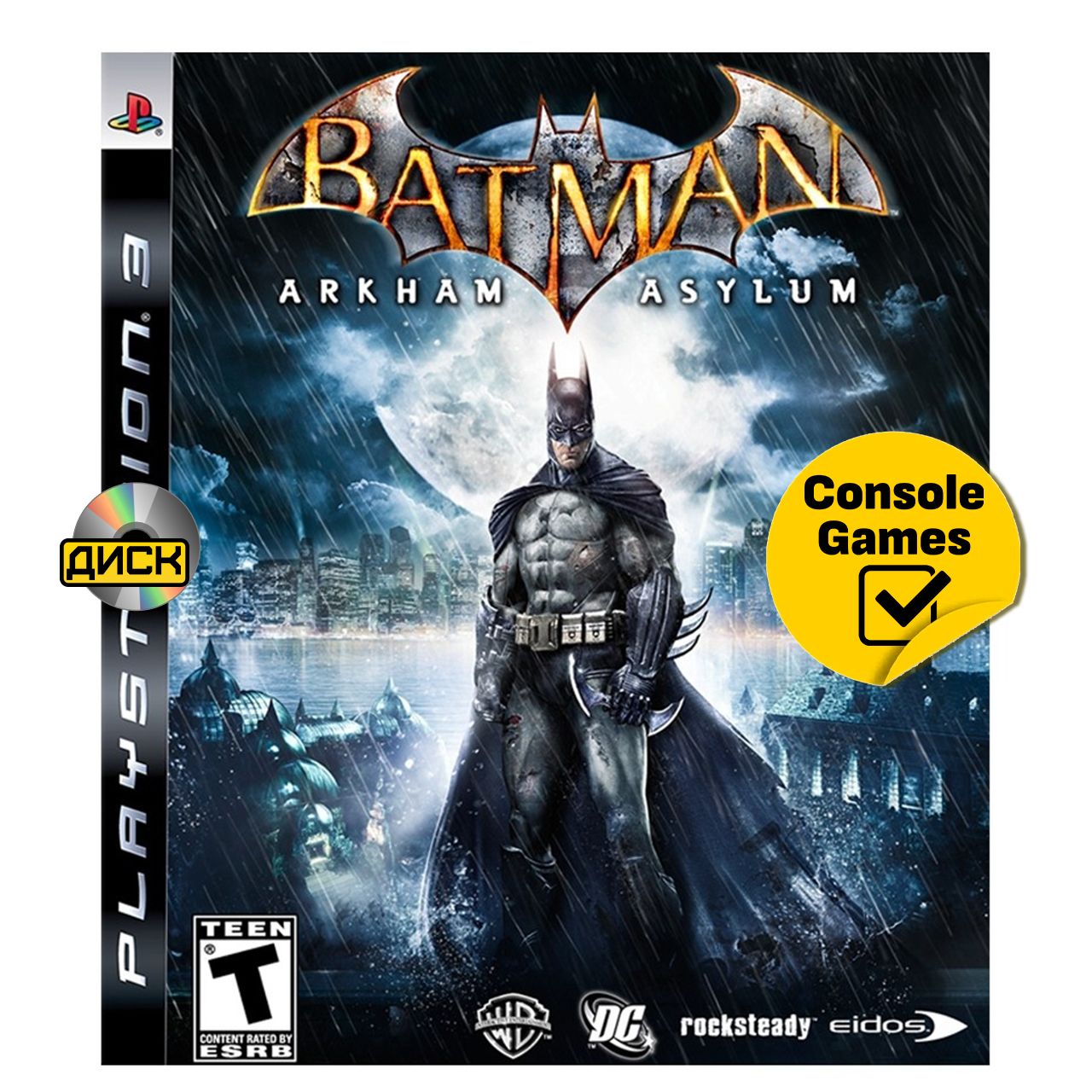 PS3 Batman Arkham Asylum. Товар уцененный