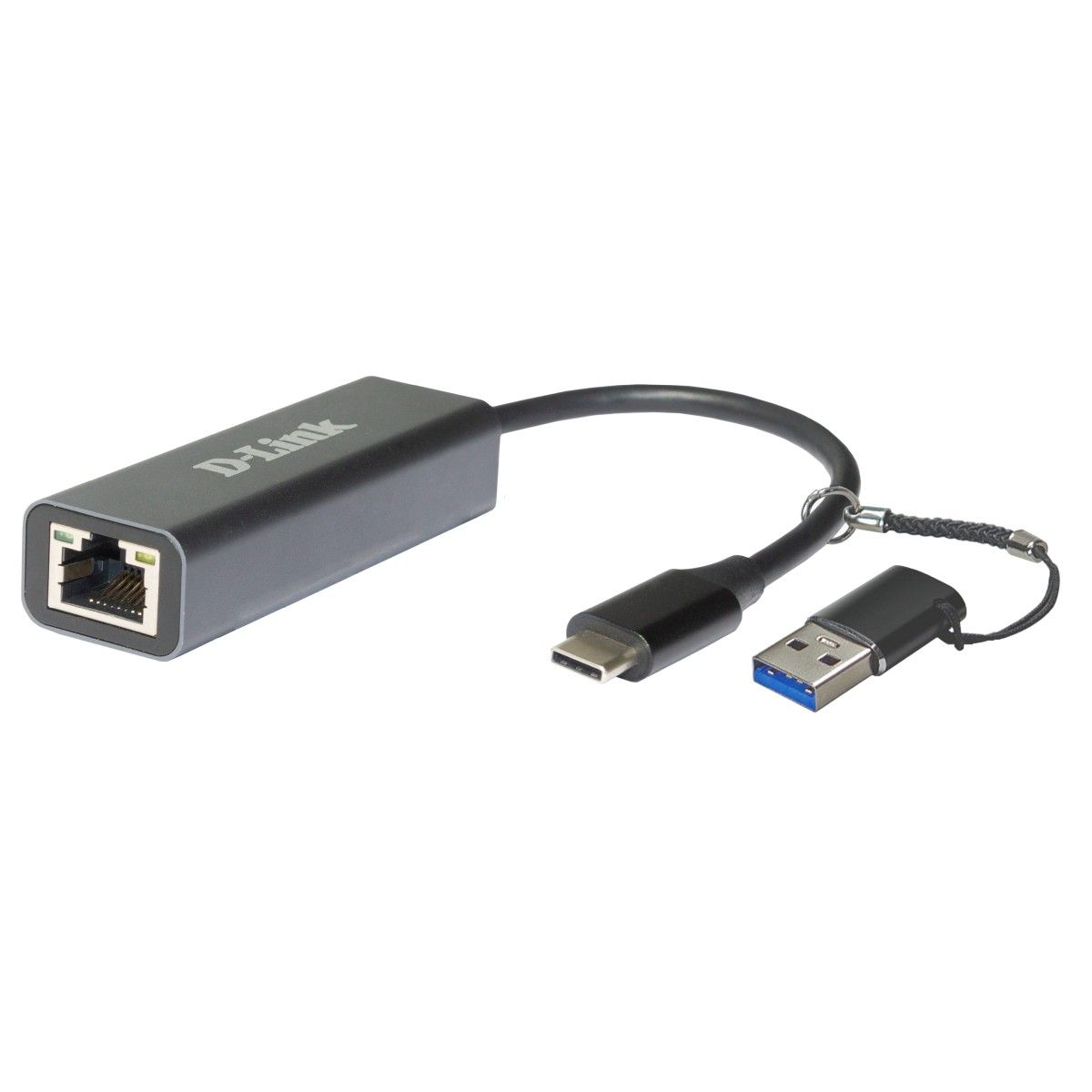 СетевойUSB-адаптерD-LinkDUB-2315/A1Aмультигигабитный,1xRJ452.5Гбит/с,USB3.0+USBType-C