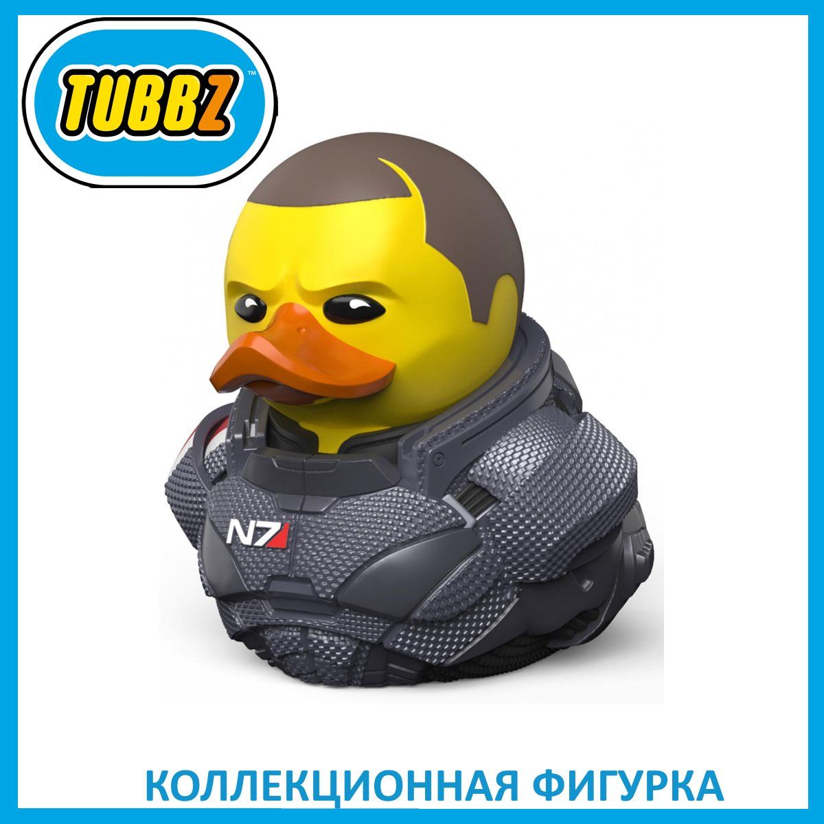 Фигурка-утка Numskull Tubbz: Капитан Шепард (Commander Shepard) <b>Масс</b> <b>Эффект</b> (<b>...</b>