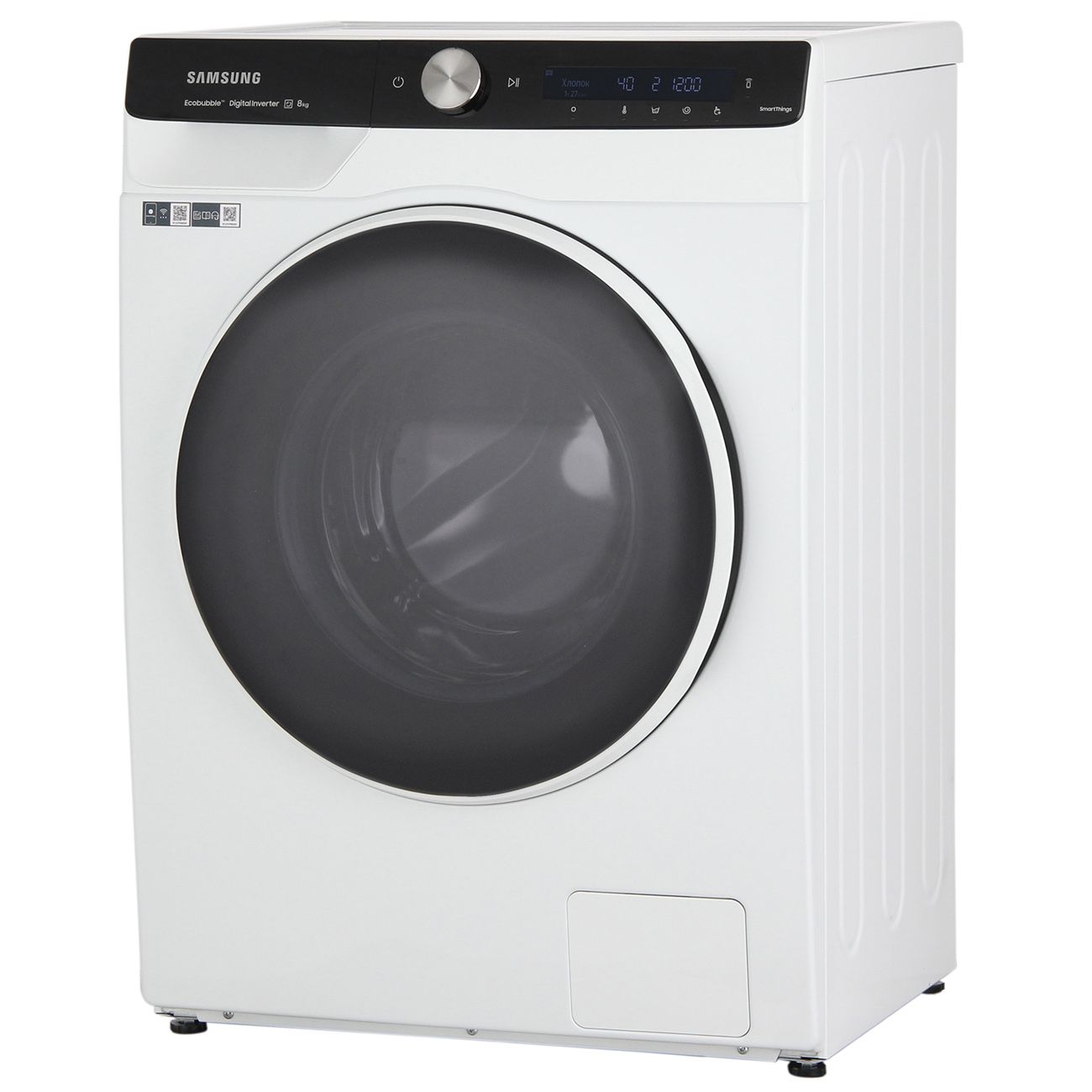 SamsungСтиральнаямашинаWW80AG6L28WE/LP,белый