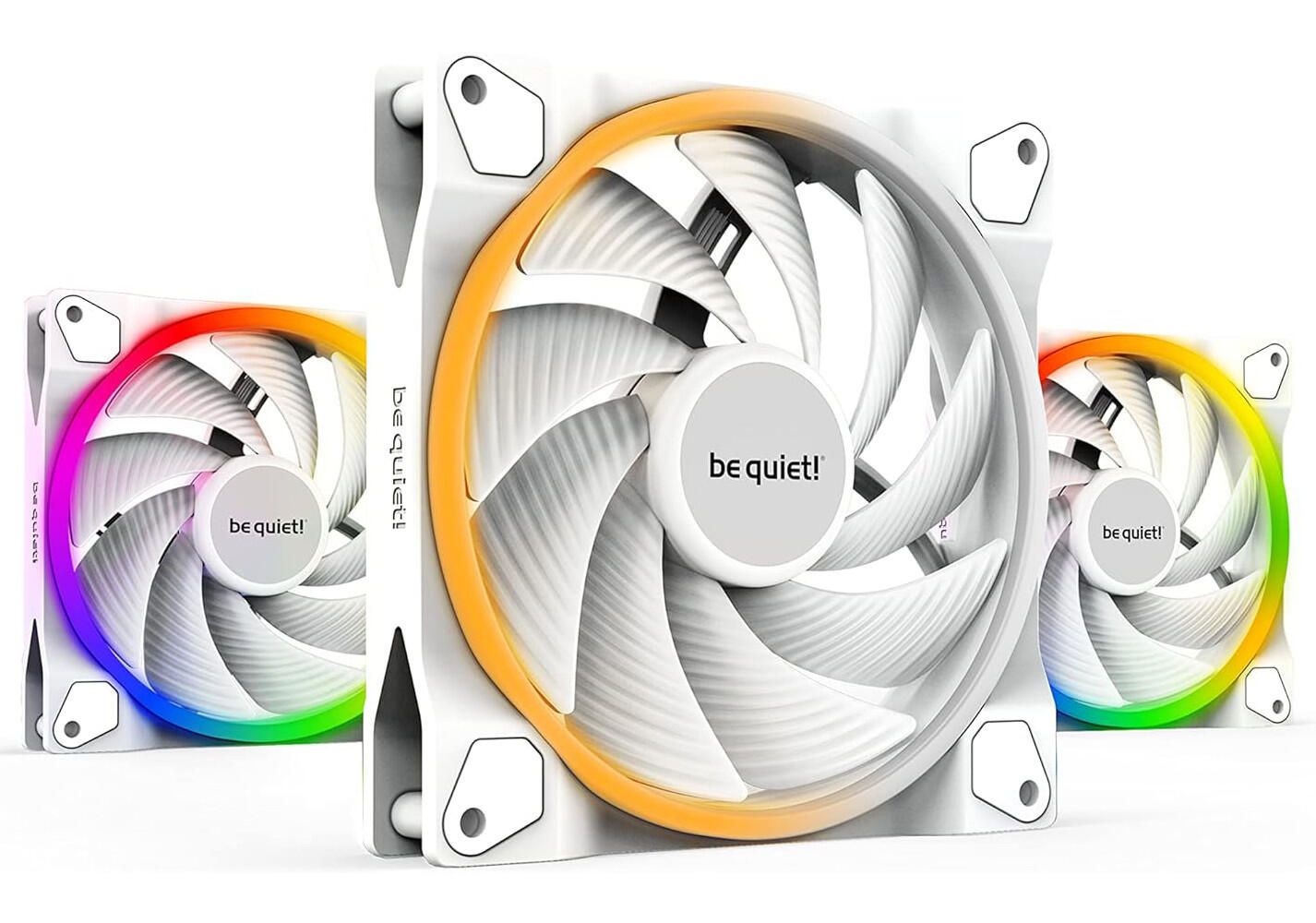 Комплектвентиляторовbequiet!LIGHTWINGSWhite140mmPWMHigh-SpeedTriplePack(BL103)