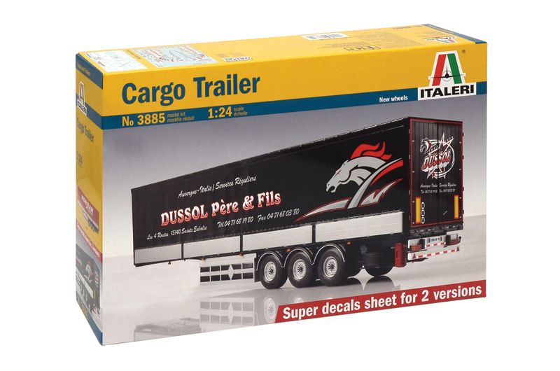 Cargo Trailer Сборная модель Italeri 3885 1/24