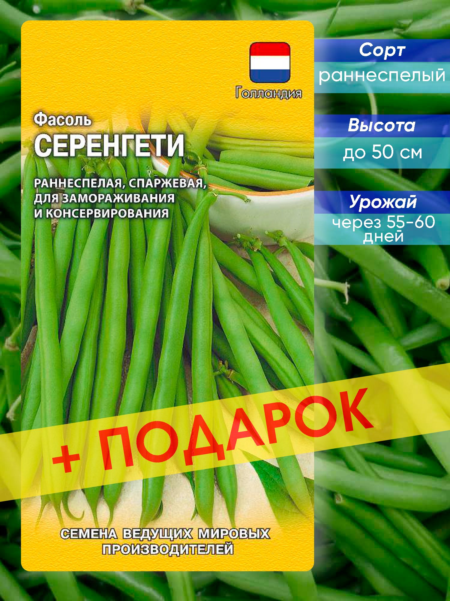Фасоль серенгети описание отзывы