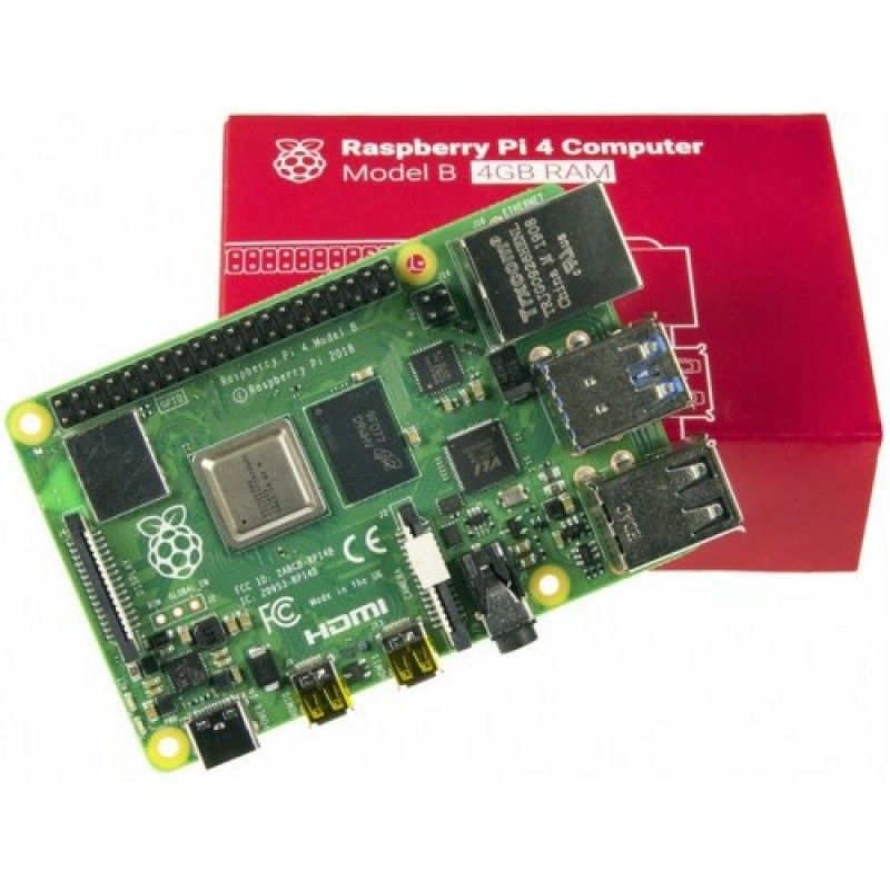 Микрокомпьютер Raspberry Pi 4 Model B 2Gb