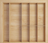 Лоток для столовых приборов ONLY-WOOD , 51.4 см х 7.3 см х 5.5 см - изображение