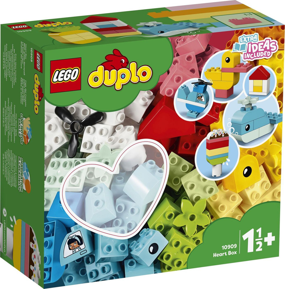 lego 10909 duplo heart box