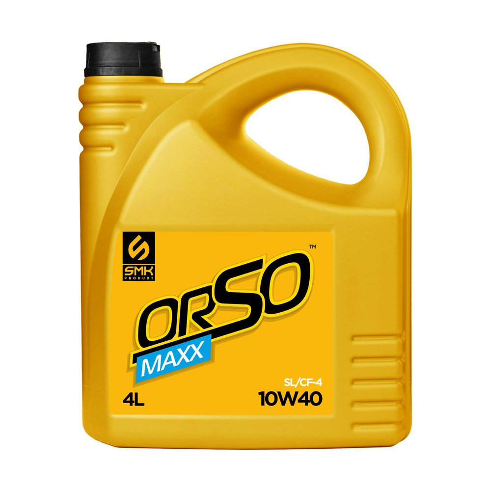 Моторное масло SMK PRODUKT Orso Maxx 10W-40 Полусинтетическое 4 л #1