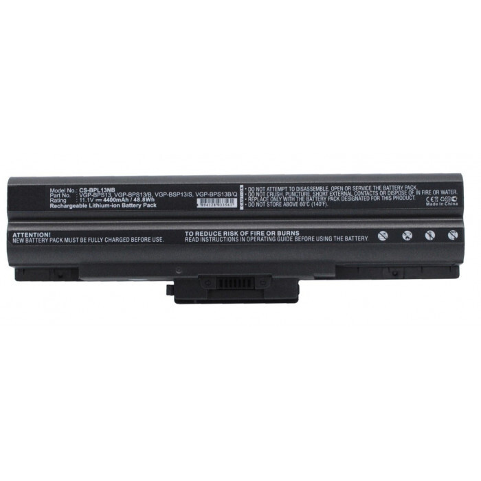 sony vgp bpl13 laptop battery