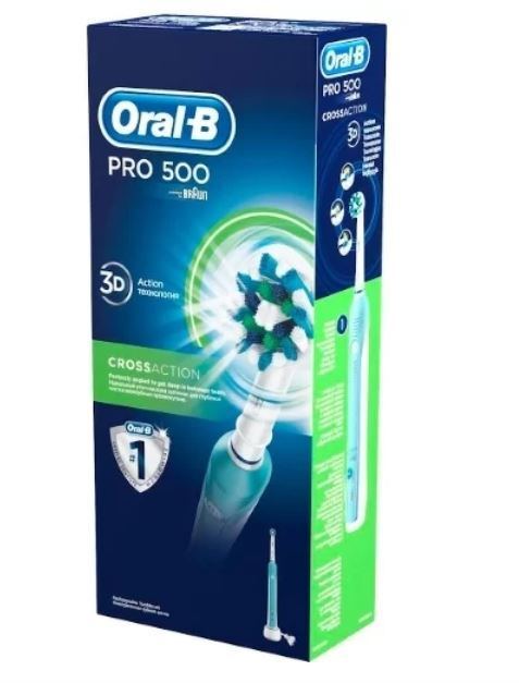 Электрическая зубная щетка Oral-B Pro 1 500
 , бирюзовый #1