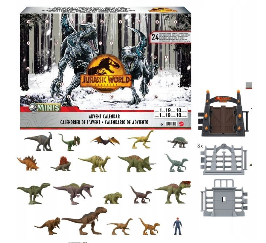 Jurassic World Advent CalendarHHW24 (Адвенткалендарь Мира Юрского