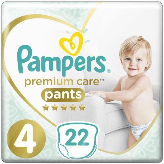 Трусики Pampers Premium Care Pants (Памперс Премиум Кэа) 4 Maxi (8-14 кг), 22 шт.  #1