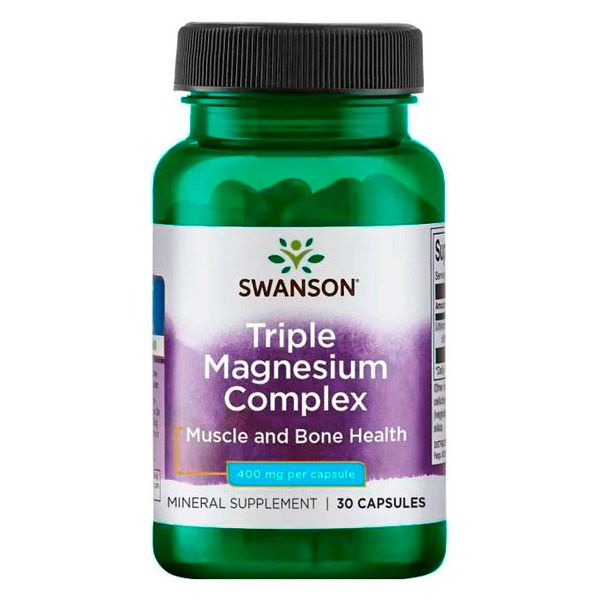 Спортивное питание, Витамины и минералы ..., Swanson Triple Magnesium ...