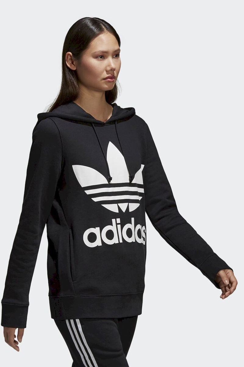 adidas trefoil hoodie