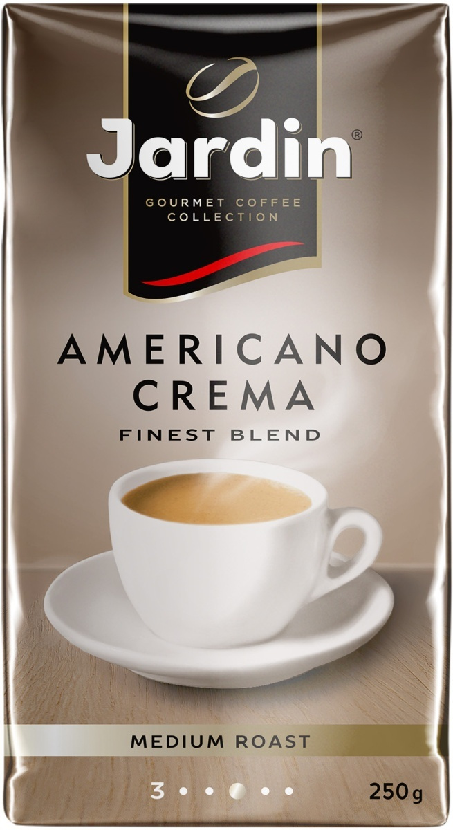 Кофе молотый Jardin Americano Crema, 250 г #1