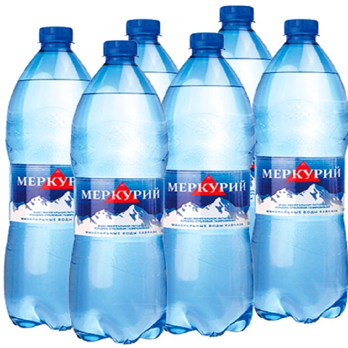 Вода минеральная "МЕРКУРИЙ" 1,5л 6 шт — купить в интернет-магазине OZON ...