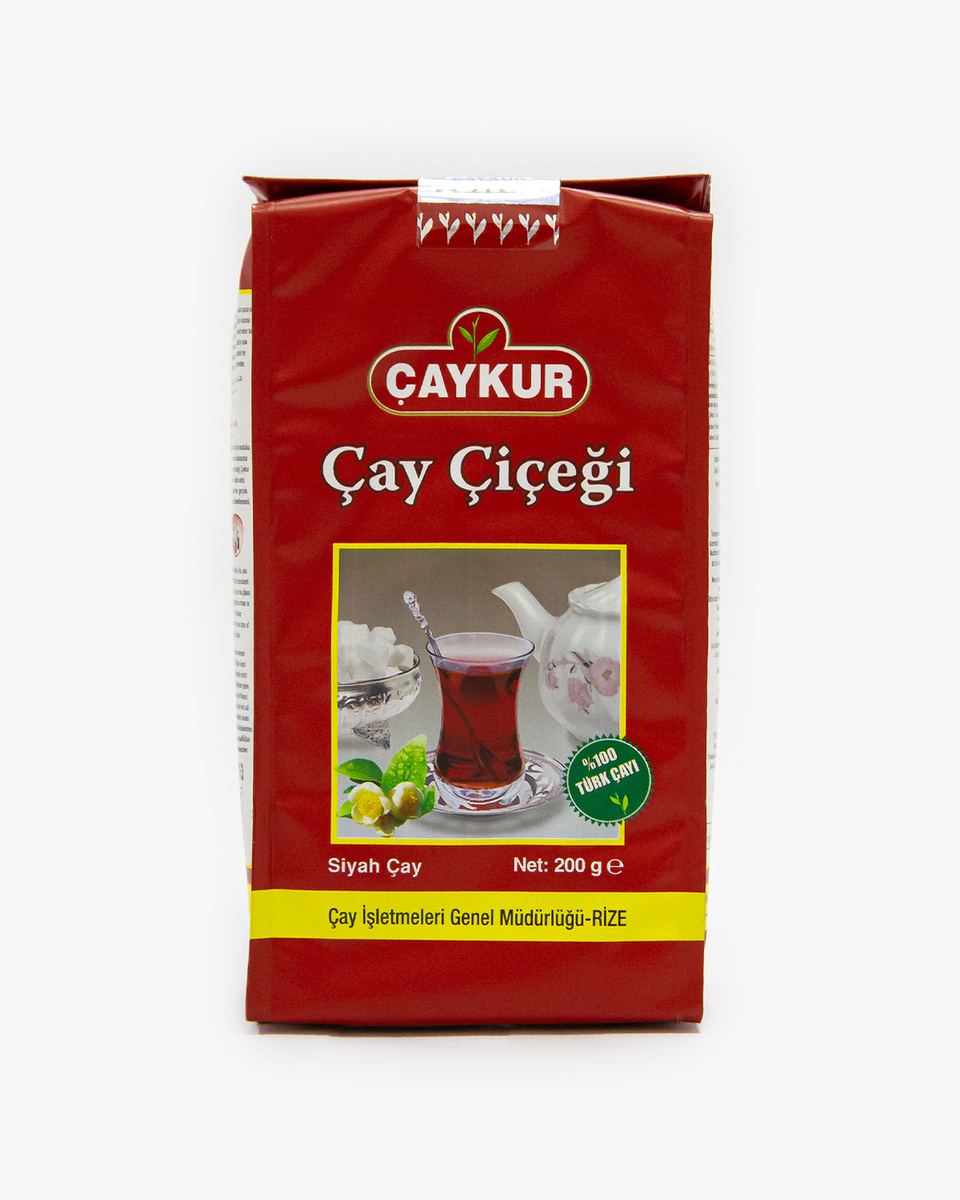 Турецкий черный чай, CAYKUR Cay Cicegi 200г. — купить в интернет ...