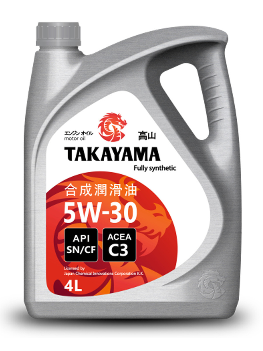 Моторное масло TAKAYAMA 5W-30 Синтетическое 4 л #1