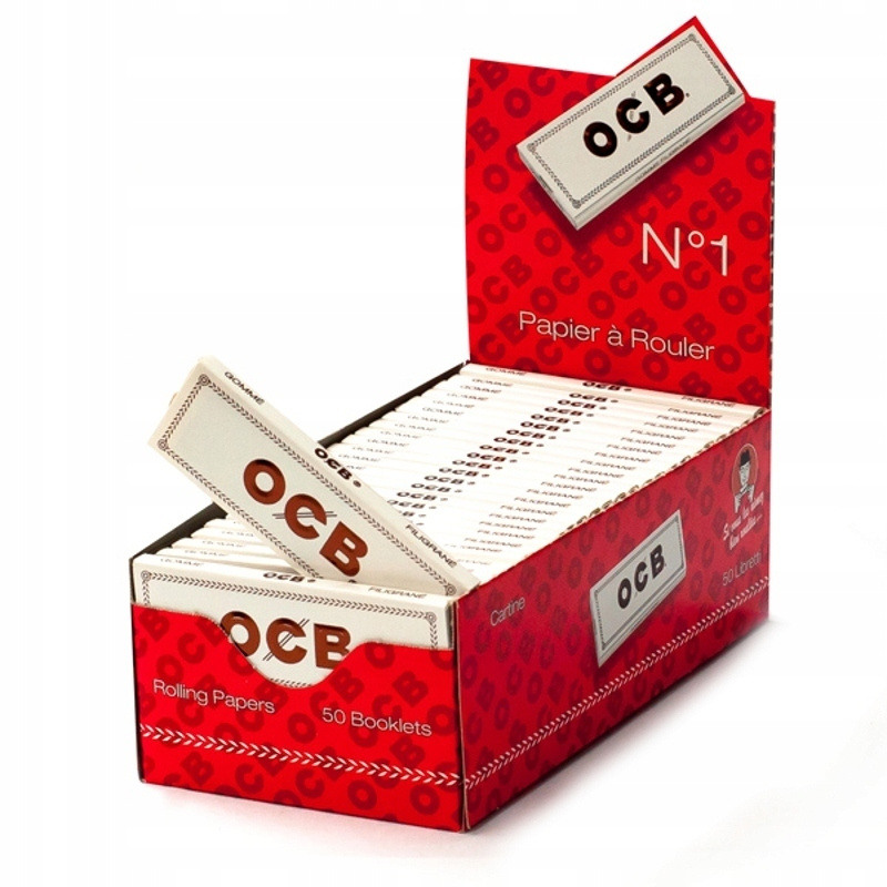 Бумага для сигарет \"OCB\" White №1 Single 50л*50шт — купить в интернет ...