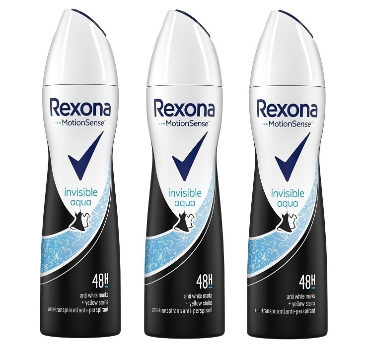 Рексона Антиперспирант-дезодорант спрей Invisible AQUA невидимая 150мл ...