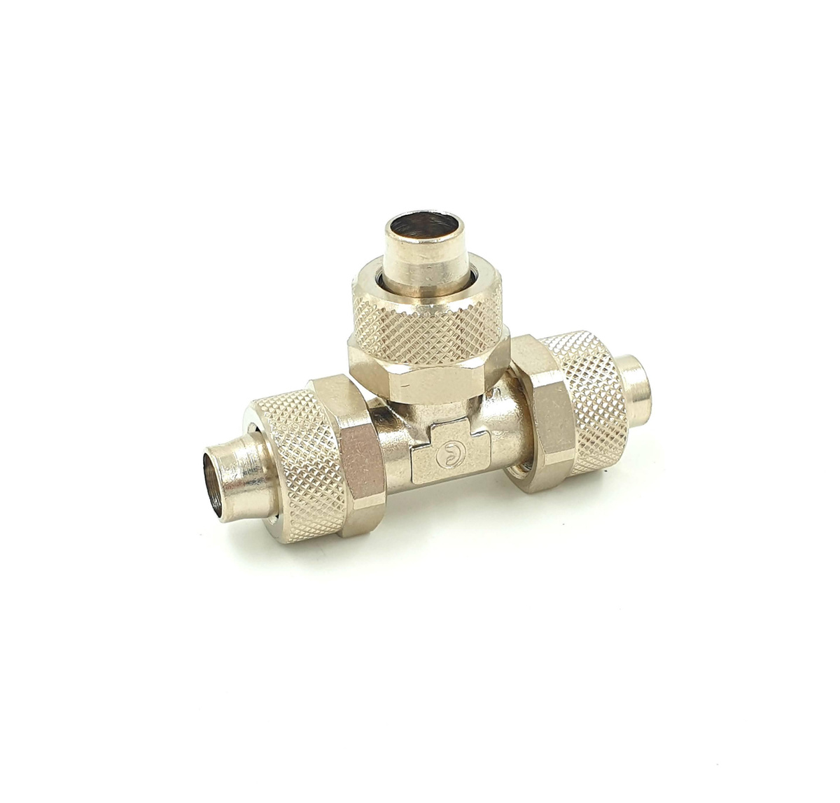 Тройник с накидной гайкой 1540 10/8 CAMOZZI — купить в интернет ...