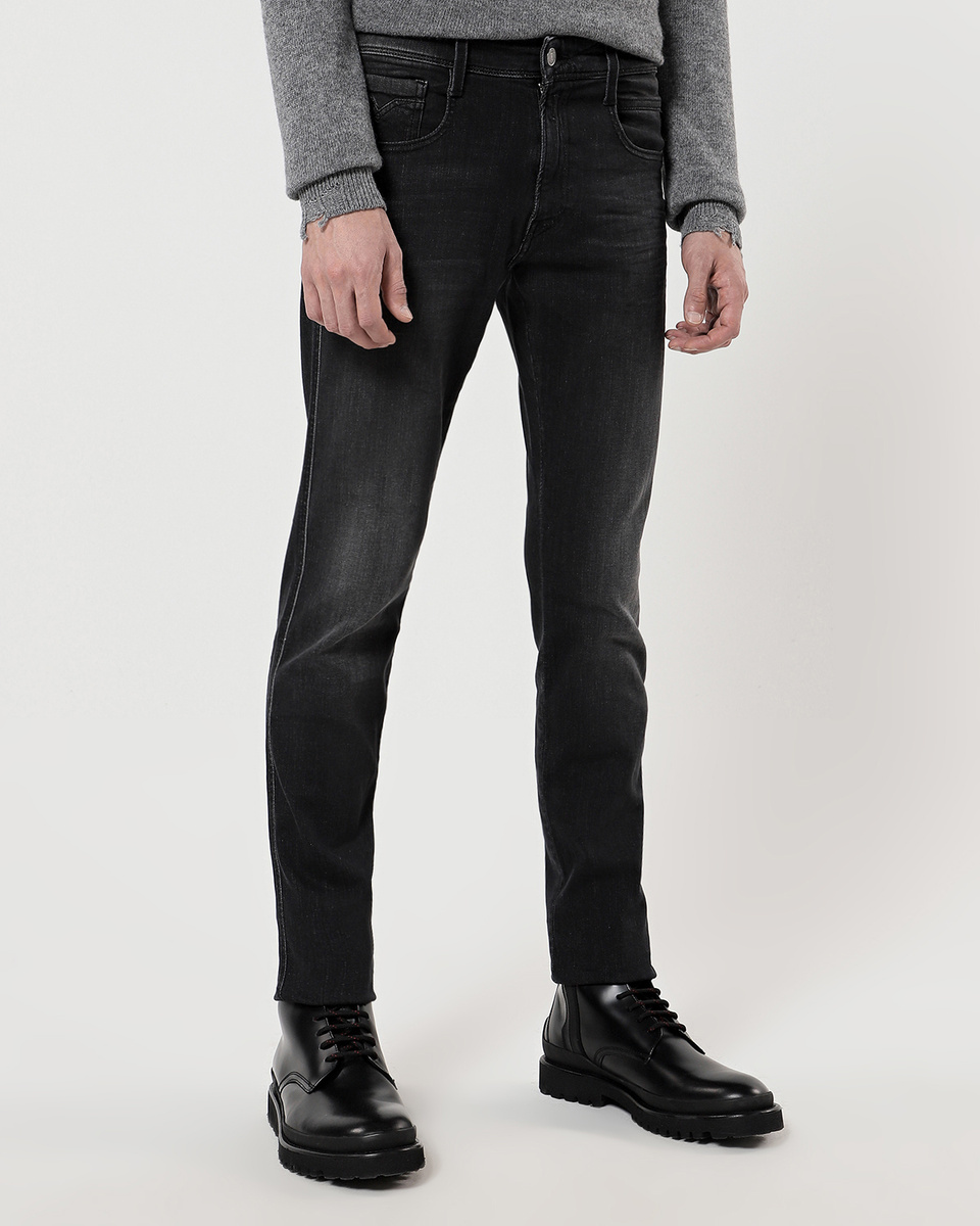 replay anbass slim fit jeans grey