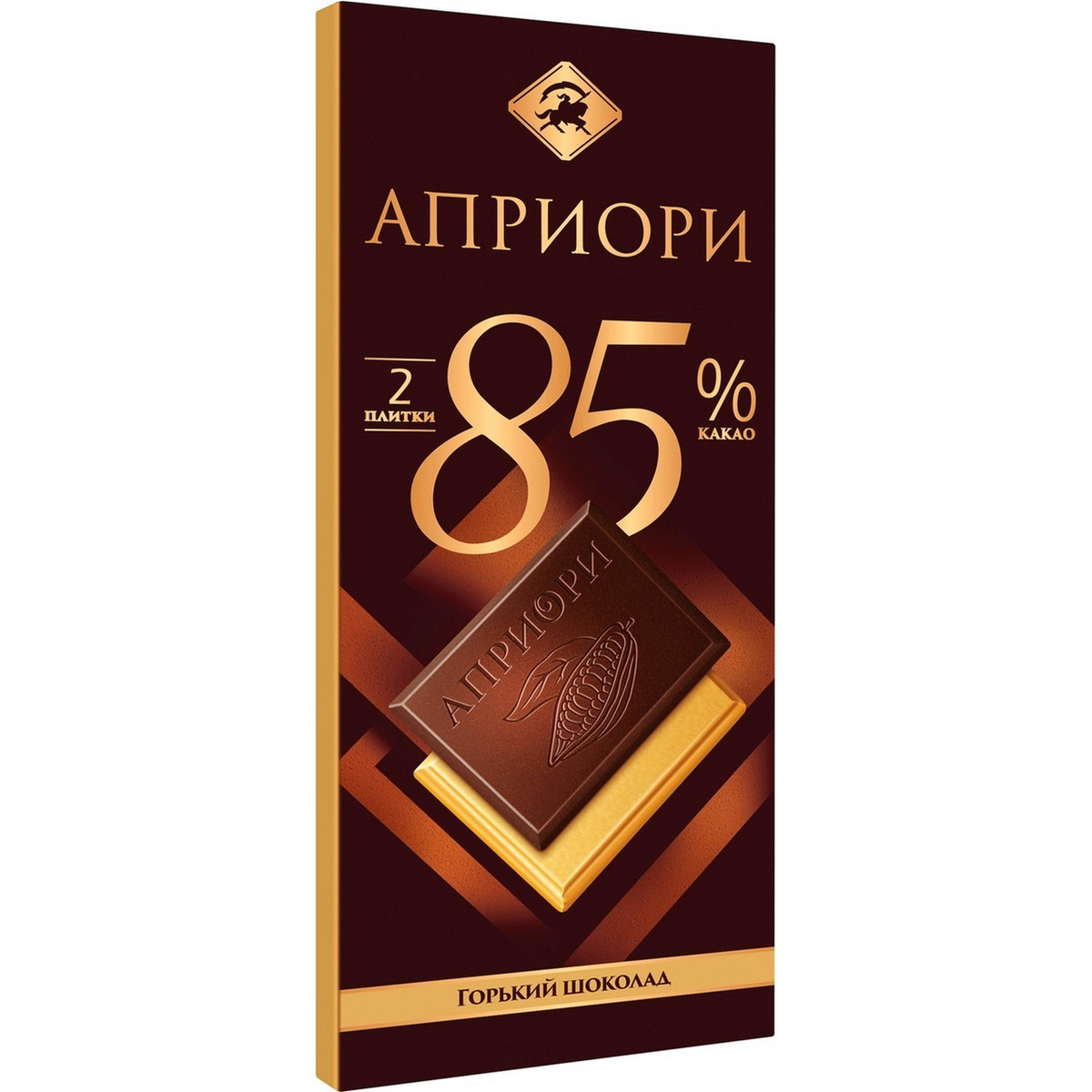 Шоколад горький АПРИОРИ 85%, 100г — купить в интернет-магазине OZON с ...