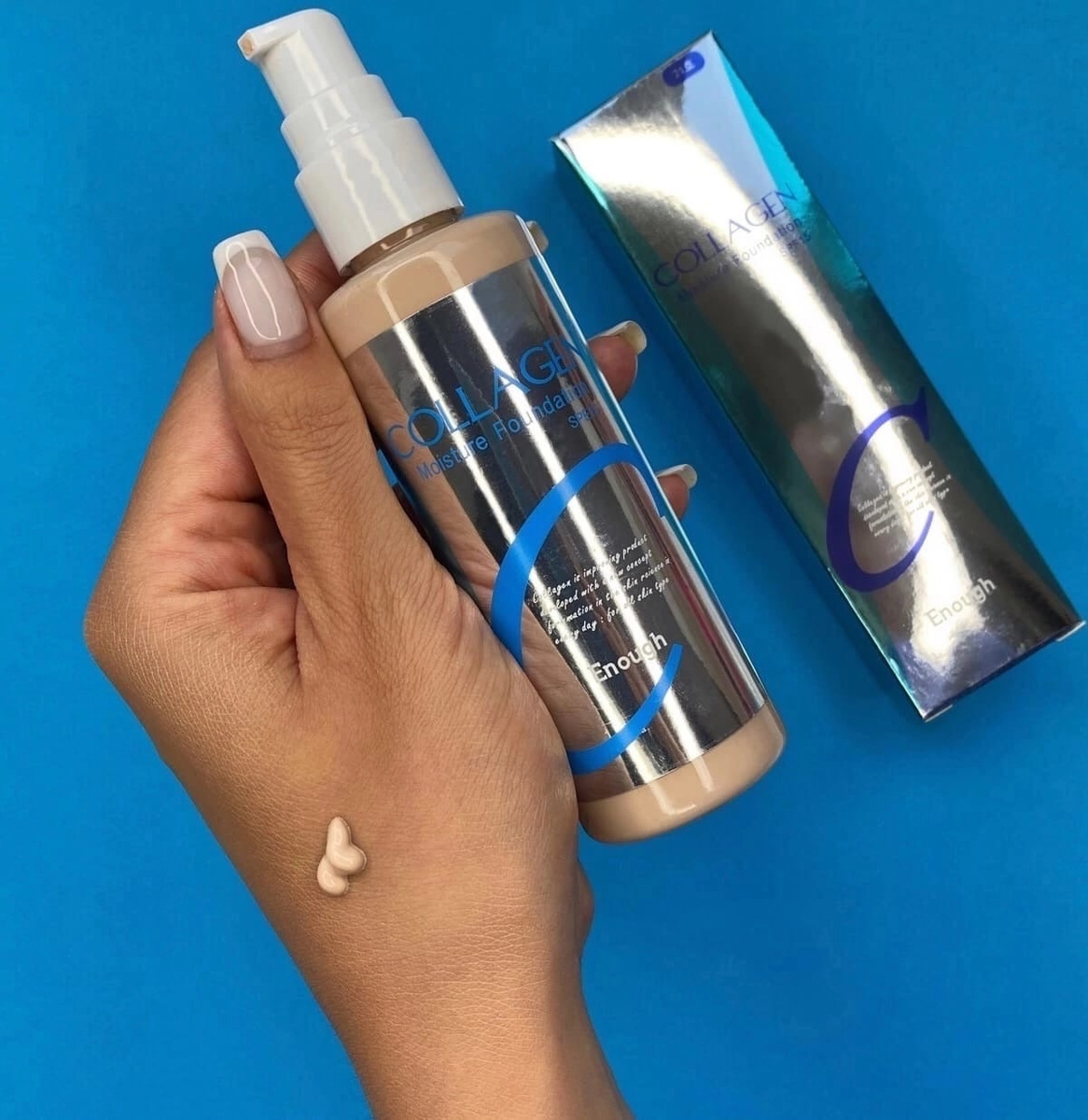 Enough Тональный крем Collagen Moisture Foundation SPF 15, 100 мл ...