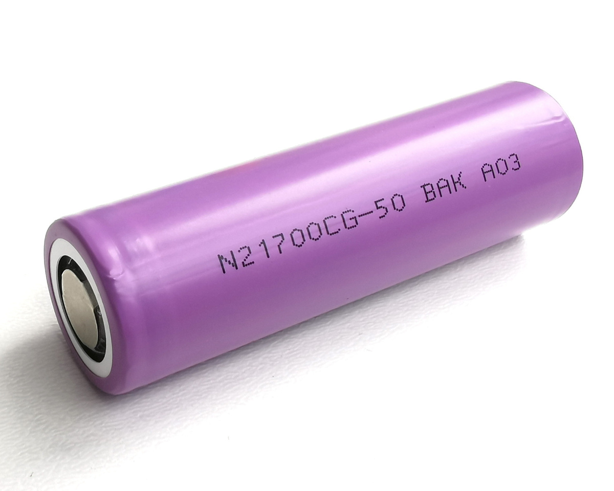 Li-Ion 3.6V, BAK N21700CG-50, 5000 мАч (аккумулятор литий-ионный ...