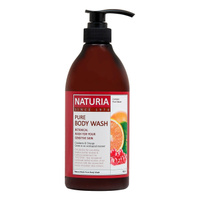 NATURIA Увлажняющий гель для душа Pure Body Wash (Cranberry & Orange), 750 мл. Спонсорские товары