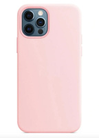 Силиконовый чехол накладка клип кейс для iPhone 12 pro max розовый. Спонсорские товары