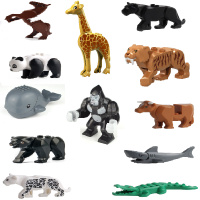 Набор фигурок Животные 12 штук совместим с Лего / лего фигурки зоопарк / набор лего зверушек / набор зверей / лего животные / конструктор зоопарк. Спонсорские товары
