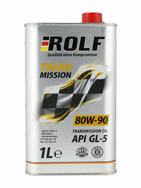 Масло трансмиссионное ROLF Transmission SAE 80W-90 API GL-5 1л - купить ...