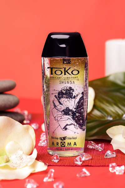 Shunga Лубрикант Toko Aroma на водной основе, со вкусом дыни и манго ...