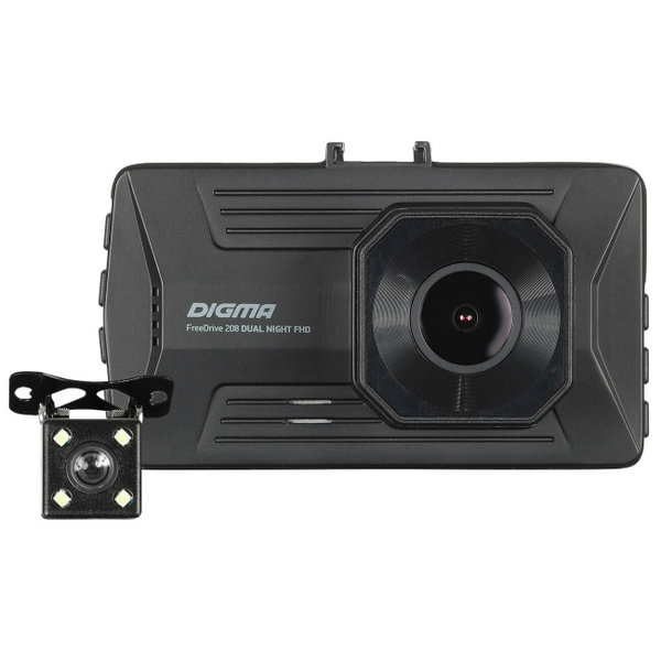 Видеорегистратор Digma FreeDrive 208 Dual Night FHD Black - купить в ...