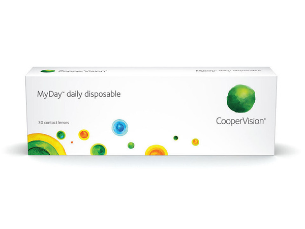 Контактные линзы Cooper Vision MyDay (30 pk) Однодневные, -6.00 / 14.2 ...