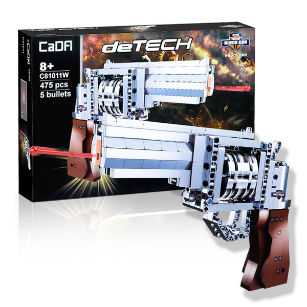 Конструктор CaDA Револьвер C81011W 412 деталей - купить с доставкой по ...