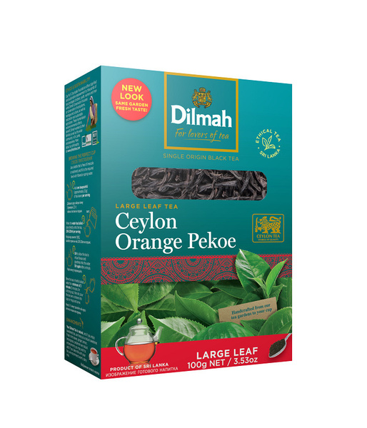 Чай Dilmah Цейлонский черный листовой, 100 г - купить с доставкой по ...