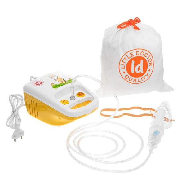 Ингалятор-небулайзер компрессорный Little Doctor LD-212C Желтый ...