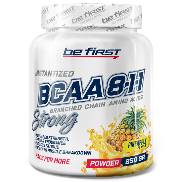 Аминокислоты БЦАА порошок Be First BCAA 8:1:1 Instantized Powder 250 гр ...