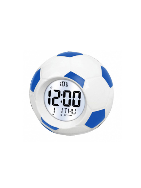 Электронные говорящие часы-будильник "Футбольный мяч" LaLa-Kids ...