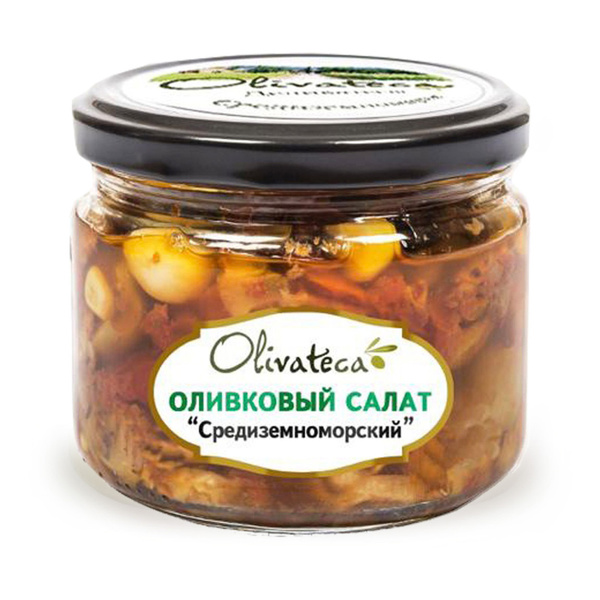 OLIVATECA Оливатека Оливковый салат "Средиземноморский", 290 г купить ...