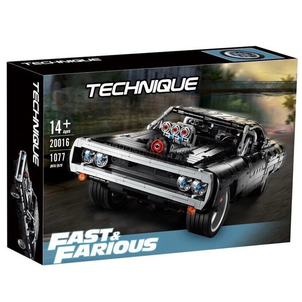 Конструктор Technique Dodge Charger Доминика Торетто 20016, 1077 дет ...