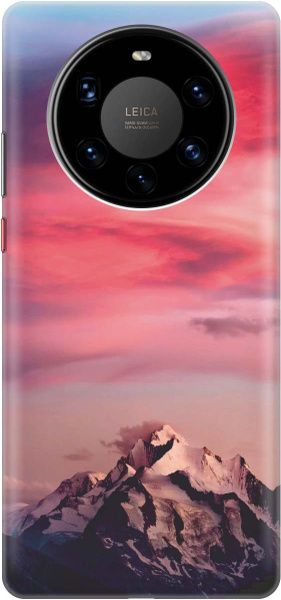 Cиликоновый чехол на Huawei Mate 40 Pro+ / Хуавей Мейт 40 Про Плюс с ...