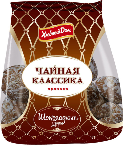 Пряники Хлебный Дом Шоколадные Узоры, 500 г - купить с доставкой по ...