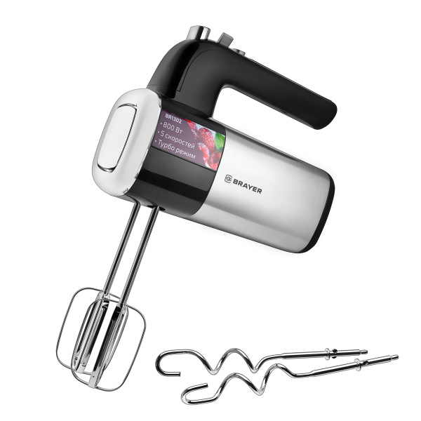 Ручной Миксер BRAYER BR1302, 800 Вт - купить по низким ценам в интернет ...