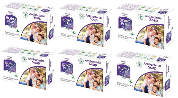 Boro Plus Антибактериальное мыло , набор 6 шт. х 100 гр - купить с ...