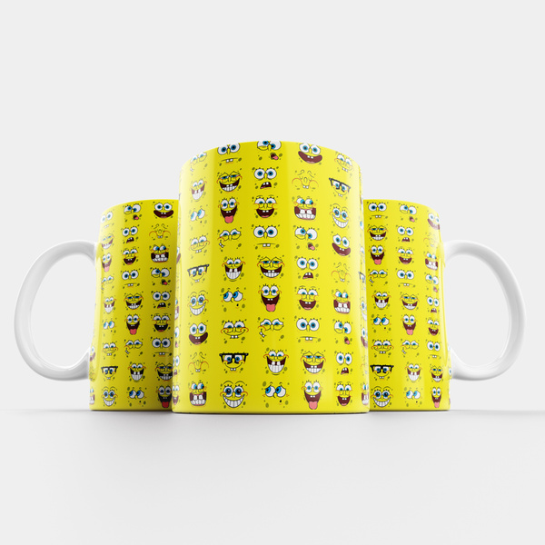 Кружка "Спанч Боб (эмоции губки Боба)", 330 мл - купить по доступным ...