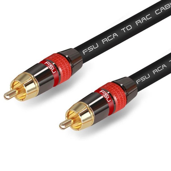 Цифровой аудиокабель Мужской динамик Hifi сабвуфер AV 2M купить на OZON ...