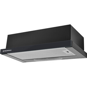 Встраиваемая вытяжка MAUNFELD VS LIGHT 60 BLACK GLASS B купить по ...